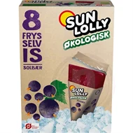 Is Sun Lolly ØKO Solbær 8 stk