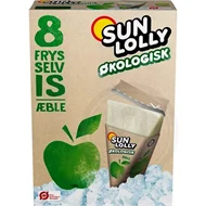 Is Sun Lolly ØKO Æble 12x8 stk