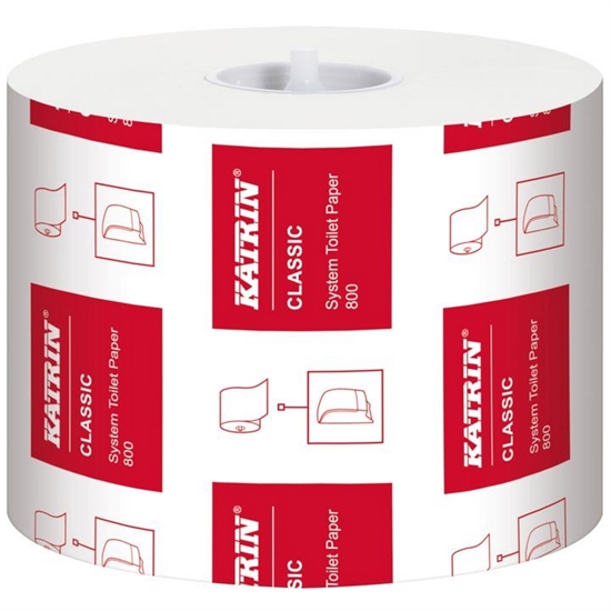 Toiletpapir, 2-lags, Katrin Classic System