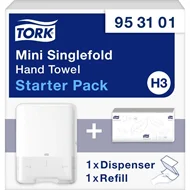 Dispenser Tork H3 mini startpakke incl håndark