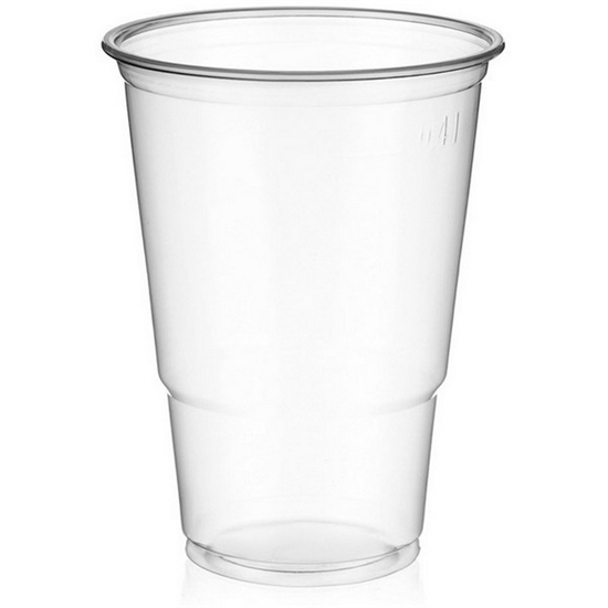 Fadøls plastglas 0,4 ltr 16x50stk