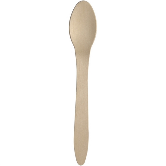 Engangsskeer Birketræ 18,6 cm 100 stk