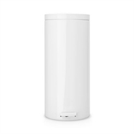 Pedalspand i hvid 30 ltr.