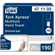 Håndklædeark Tork H2 20x190 ark.