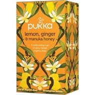 Pukka The Lemon Ginger & Manuka Honey 20 breve