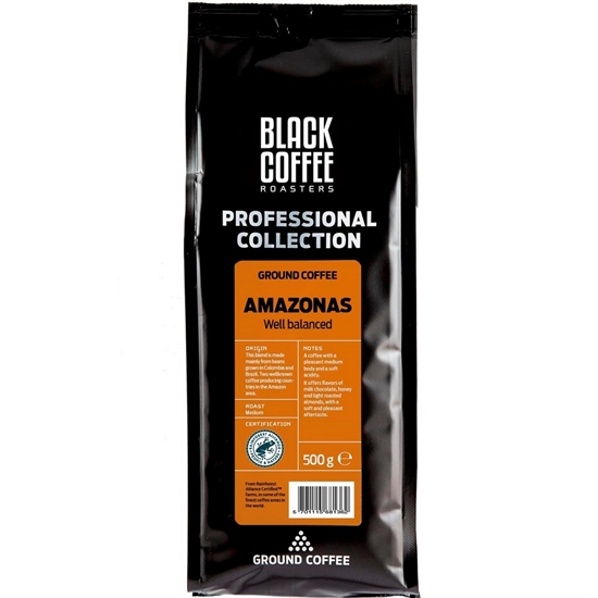 Kaffe Formalet Black Coffee Roasters Amazonas 10x500g