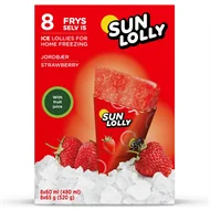 Is Sun Lolly Jordbær 12x8 stk