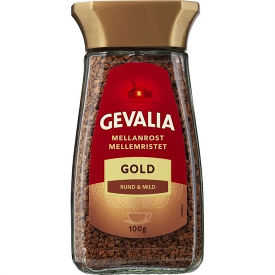 Kaffe Gevalia Instant Gold 6x100 g