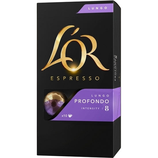 Lór Kaffekapsler Lungo Profondo 10 stk