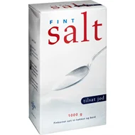Salt Fint tilsat Jod 1000 gram