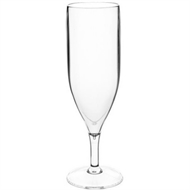 Champagneglas 17 cl i Stærkt Poly 1 stk