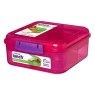 Madkasse 1,25L Pink Bento Cube Sistema