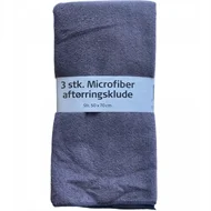 Microfiber Viskestykker / Aftørringsklude 50x70cm 3 stk Grå