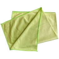 Microfiber Viskestykke / Glasklud 50x70 cm 1 stk Grøn