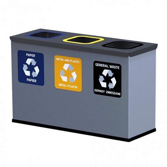 Affaldssortering Eco Station Mini 3 spande