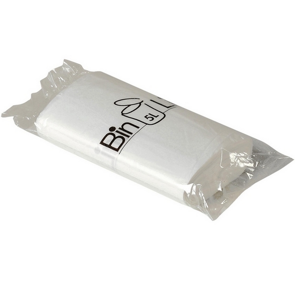 Decrement Sikker tragt Spandeposer 5L m/stjernebund Hvide 10x20 stk - Kun 3,95 KØB