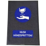 Smudsmåtte 90x150cm Husk Håndspritten