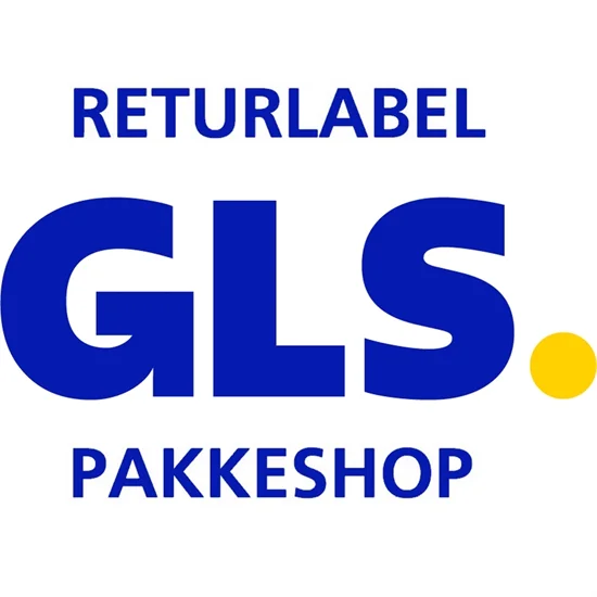 Retur Pakkelabel GLS Pakkeshop max 20 kg