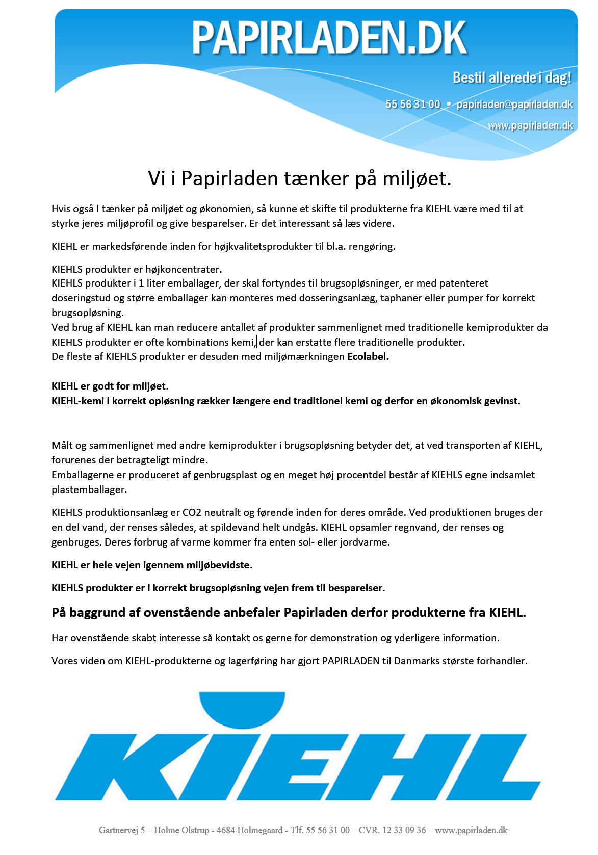 Katalog Rengøring Køkken